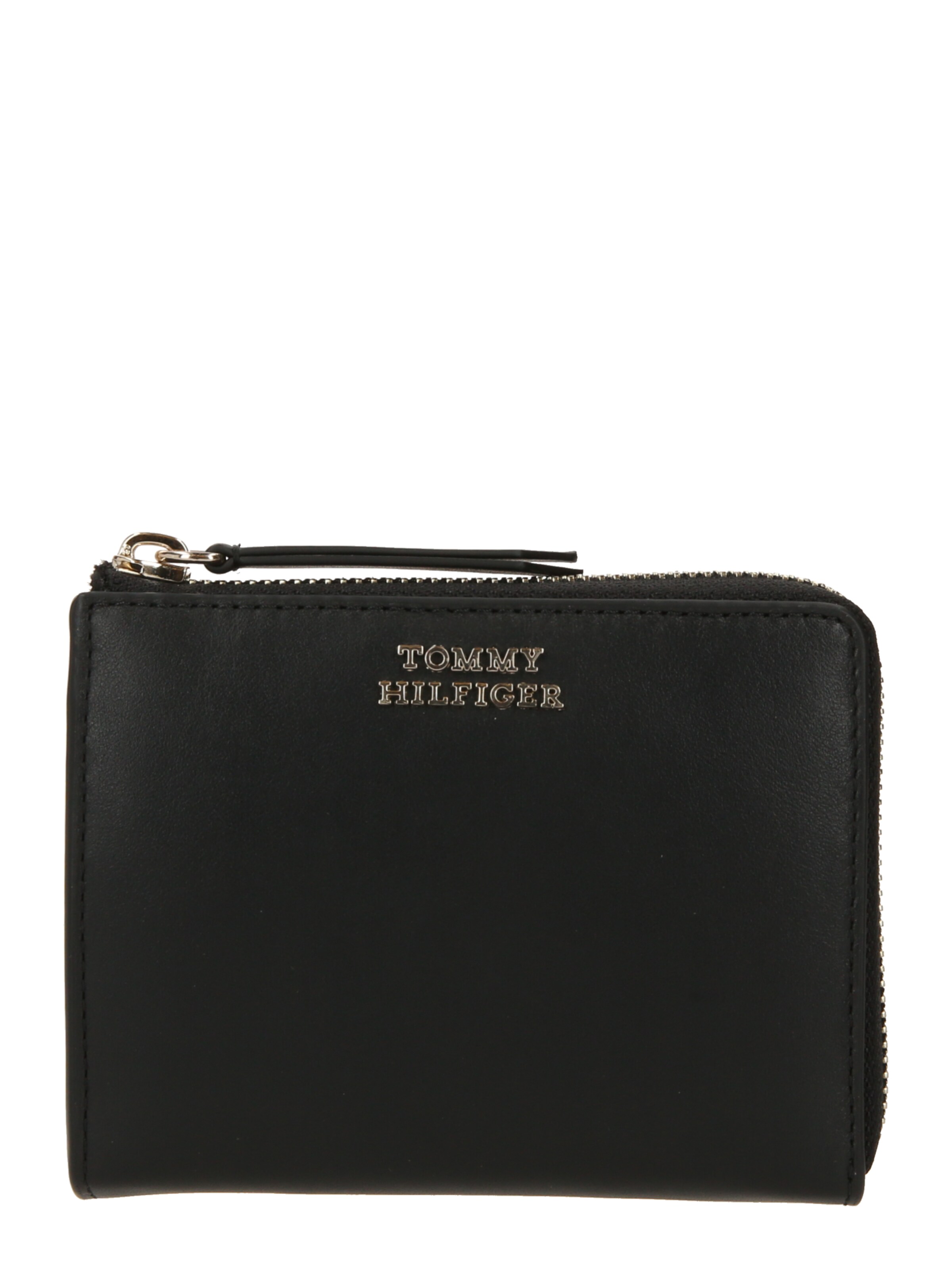 TOMMY HILFIGER Wallet in Black: front