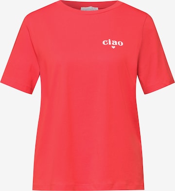Street One Studio T-Shirt in Rot: Vorderseite