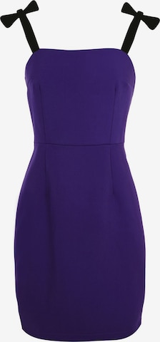 Awesome Apparel Dress in Purple: front