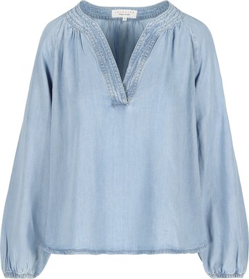 LolaLiza Blouse in Blue: front