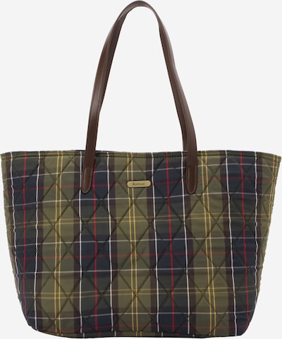 Barbour Ostoskassi 'Wetherham' värissä laivastonsininen / keltainen / khaki / punainen, Tuotenäkymä