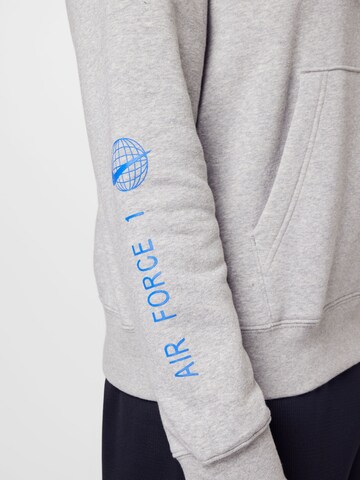 NIKE - Sweatshirt de desporto 'Air Force 1' em cinzento