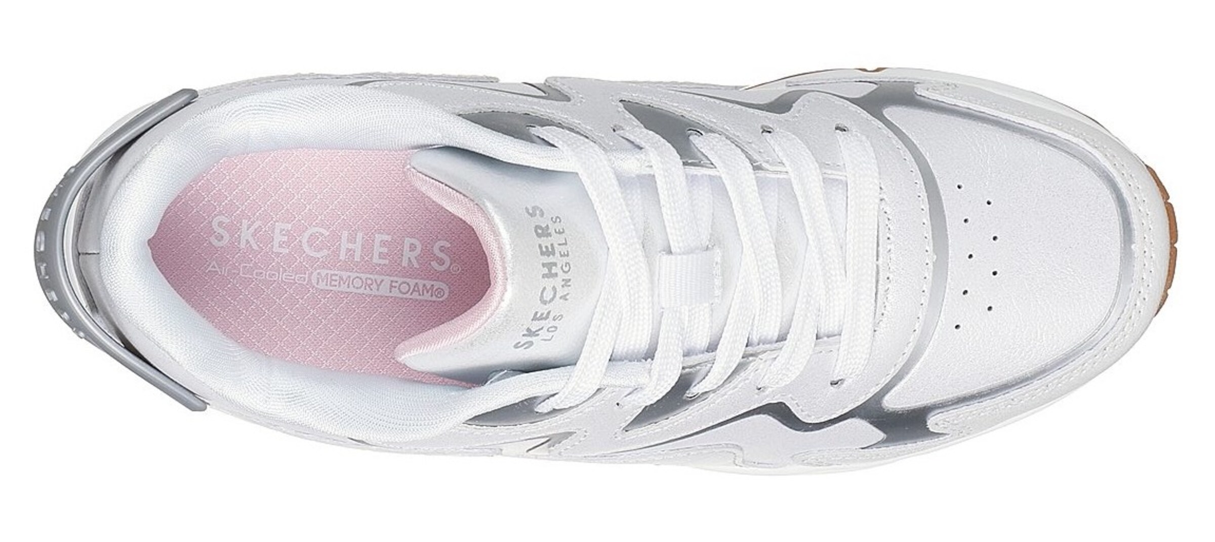 SKECHERS Sneakers in Silver