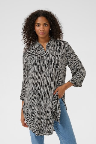 Kaffe Blouse 'KAJessi' in Zwart: voorkant