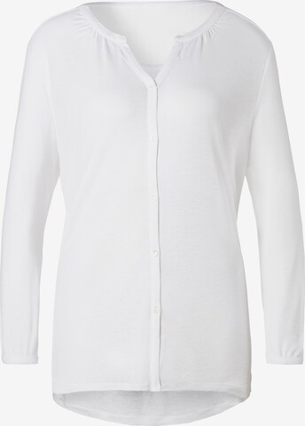 LASCANA Shirt in White: front