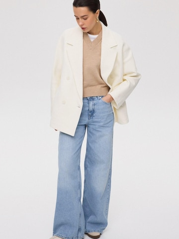 Estro Übergangsmantel '406'‌‌‌ in Weiß: Vorderseite