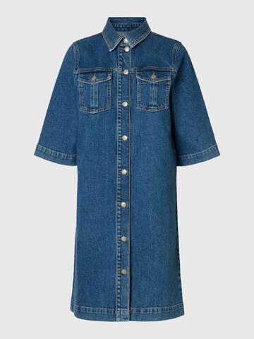 Robe-chemise SELECTED FEMME en bleu