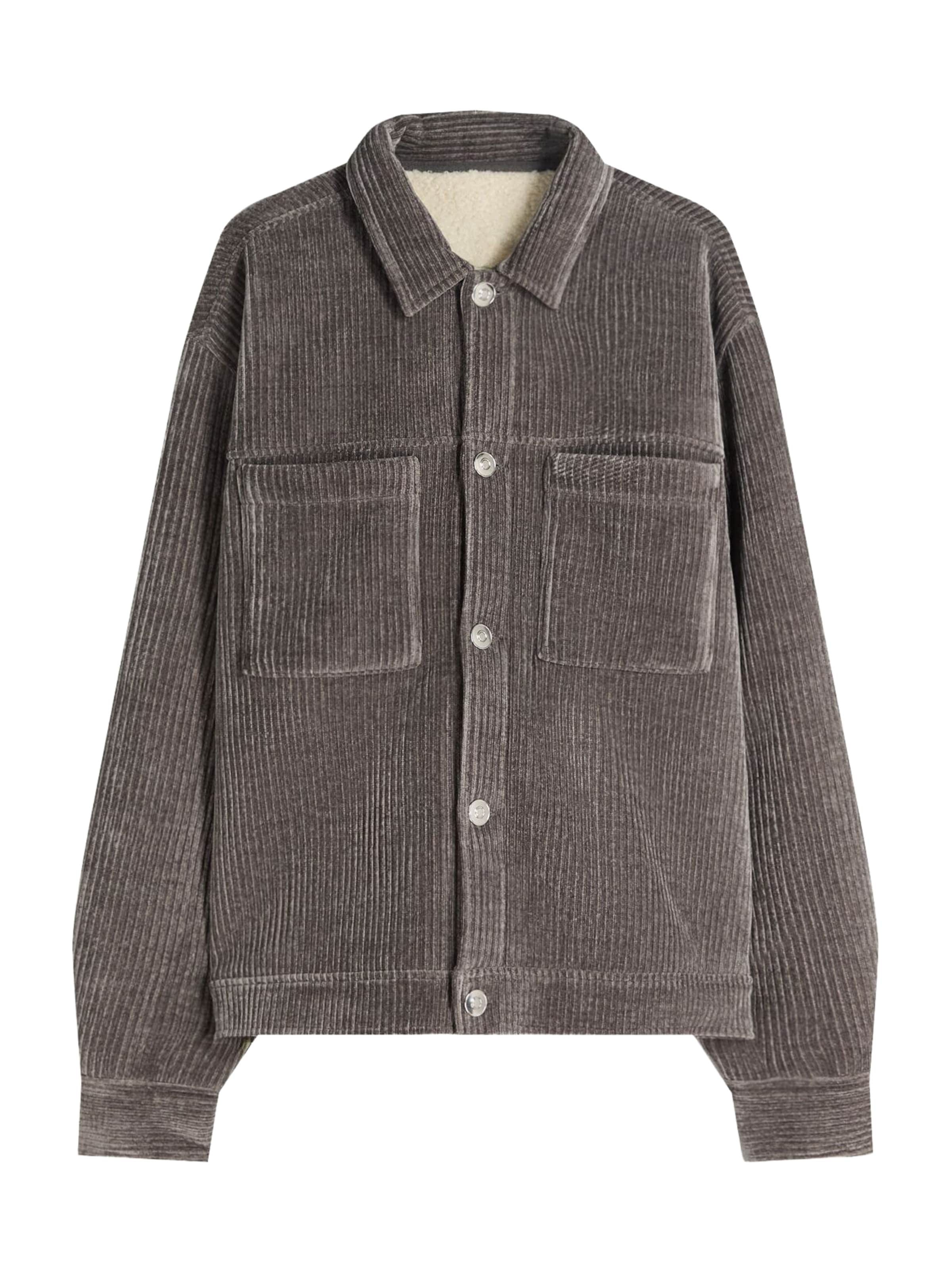 sötétszürke Bershka Átmeneti dzseki, Termék nézet