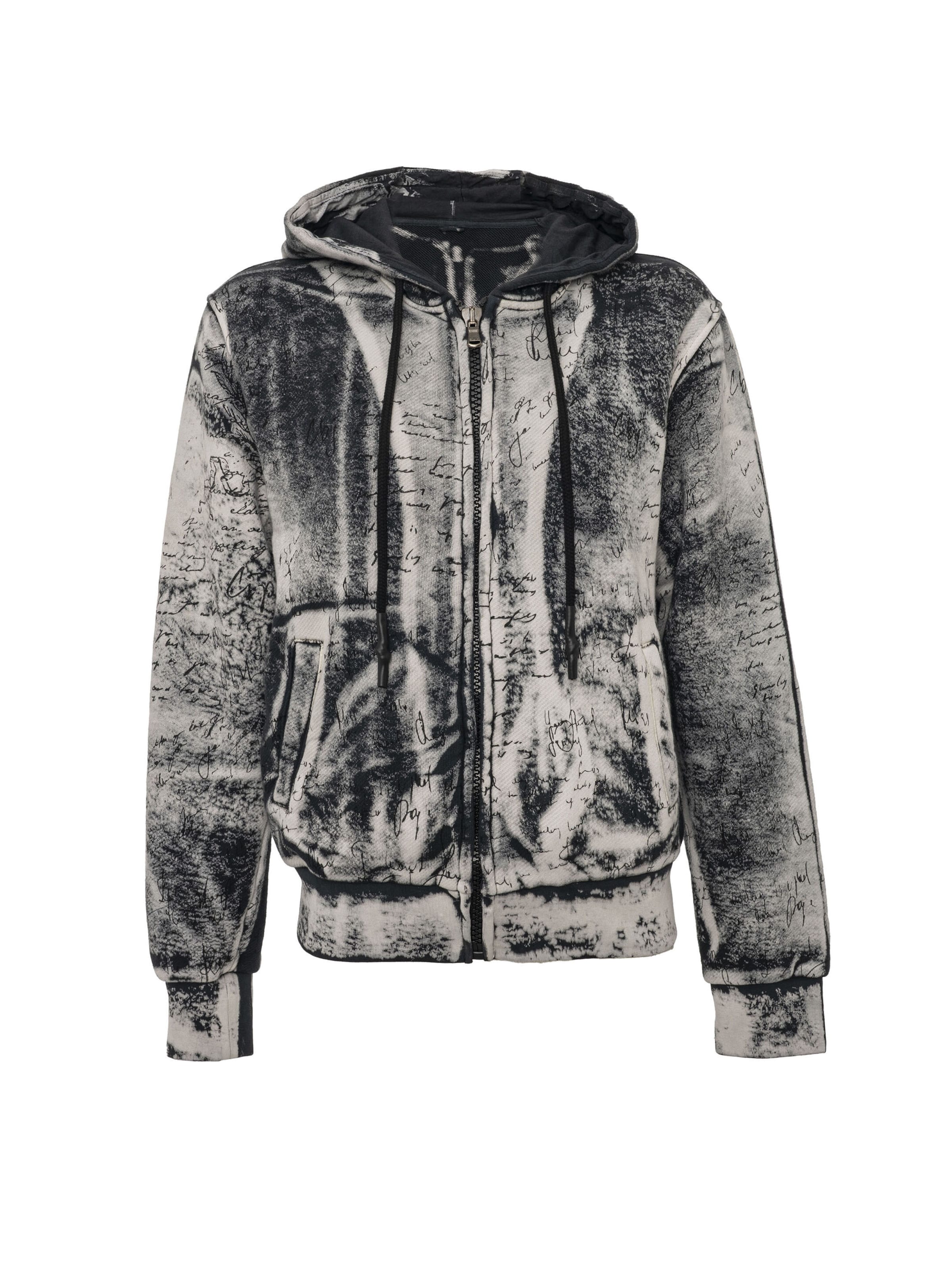 CIPO & BAXX Sweat jacket 'WL379' in Grey: front