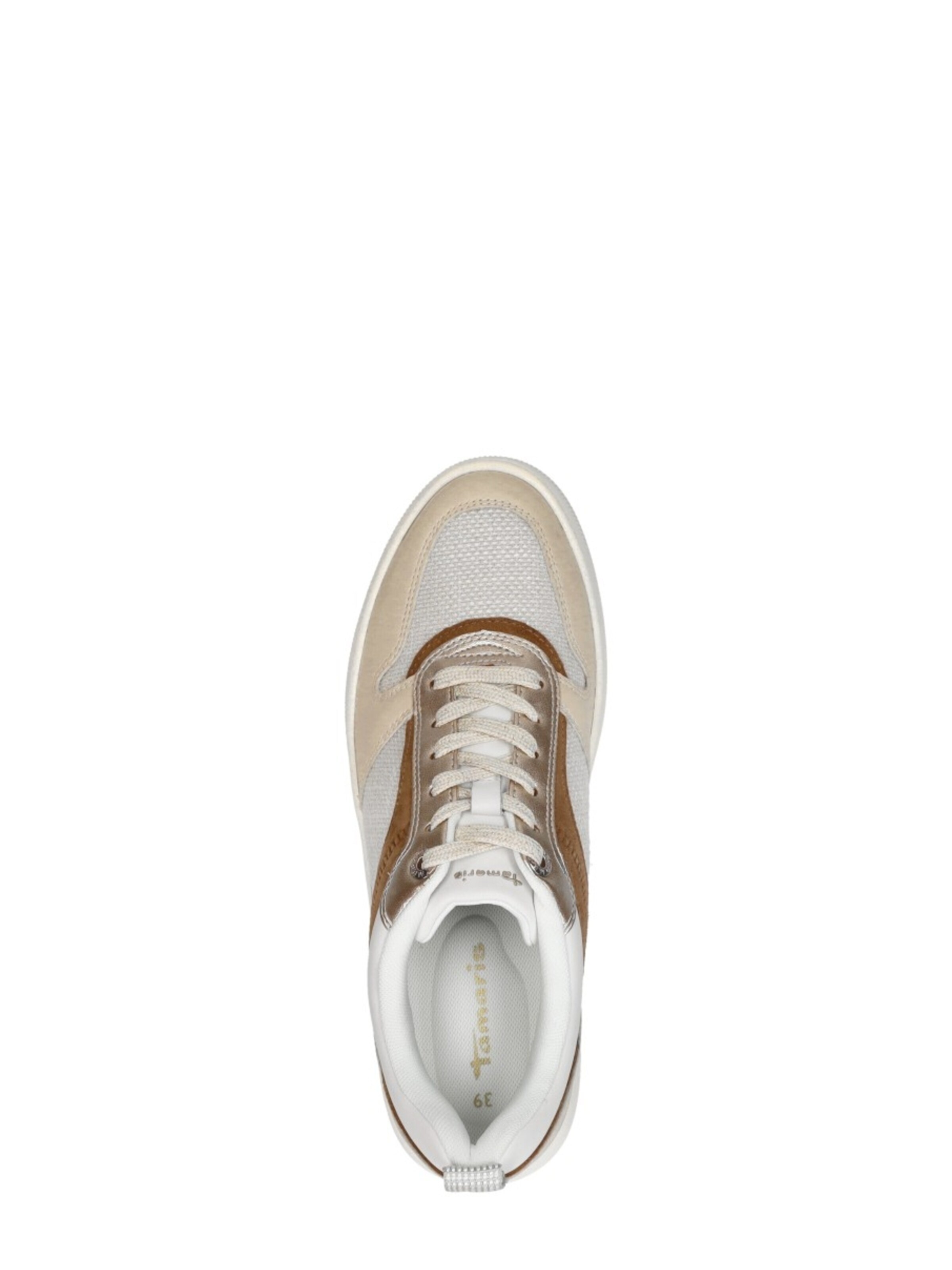 Tamaris Sneakers laag 'Sneakers Laag' in Beige