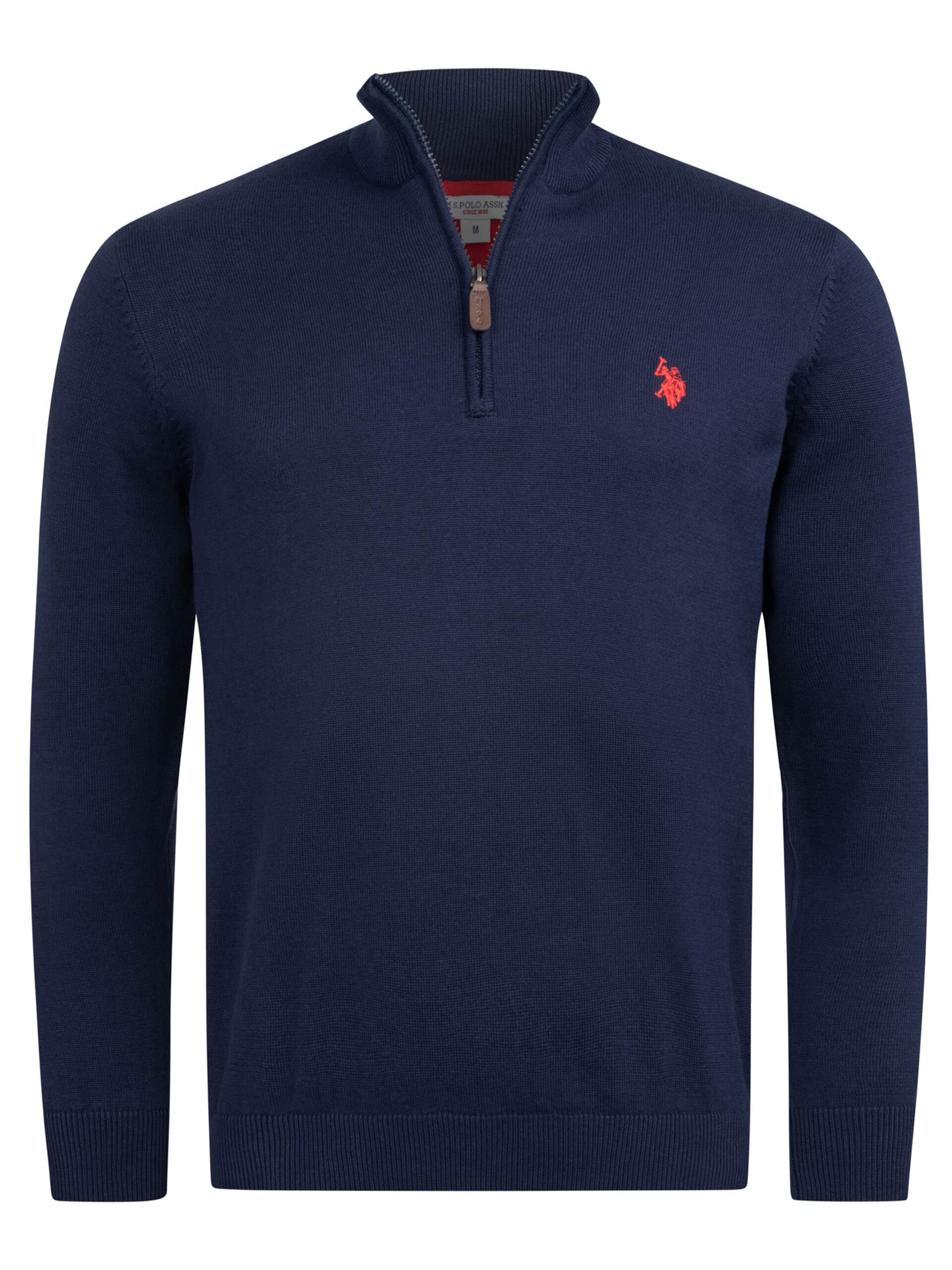 U.S. POLO ASSN. Pullover in Blau: Vorderseite