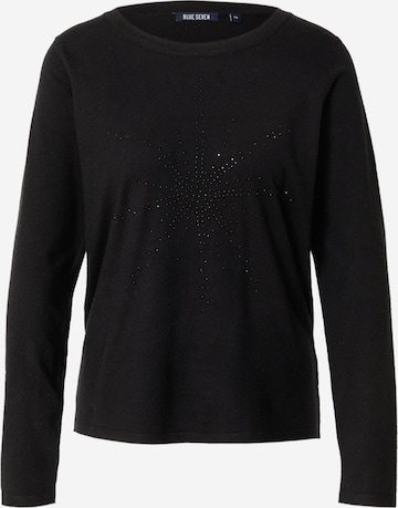 BLUE SEVEN Sweater in Black: front