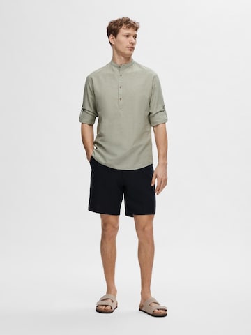 Coupe regular Chemise SELECTED HOMME en vert