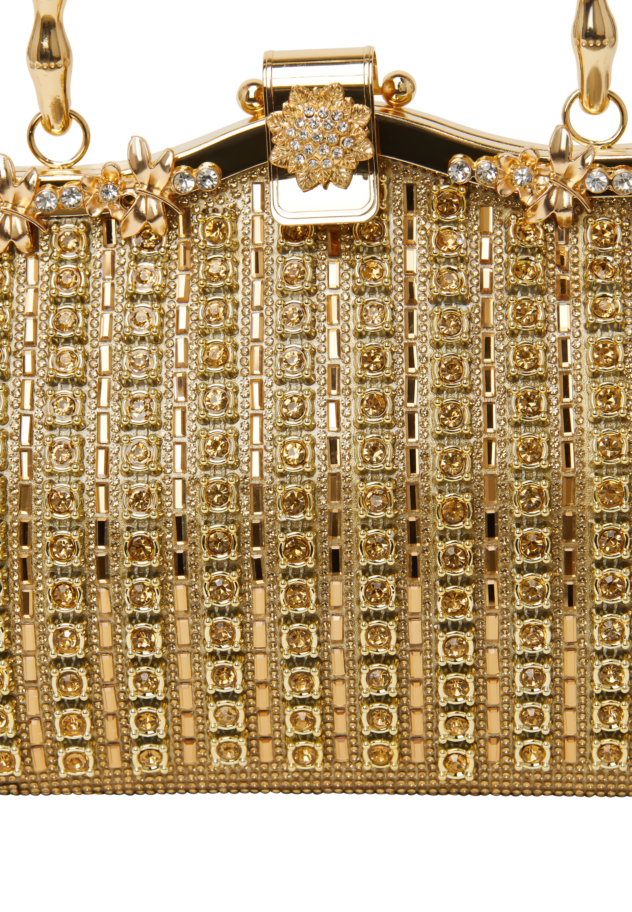 Clutch de la faina pe auriu