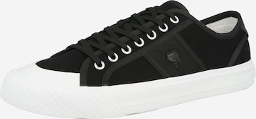 juoda Karl Lagerfeld Sportbačiai be auliuko: priekis