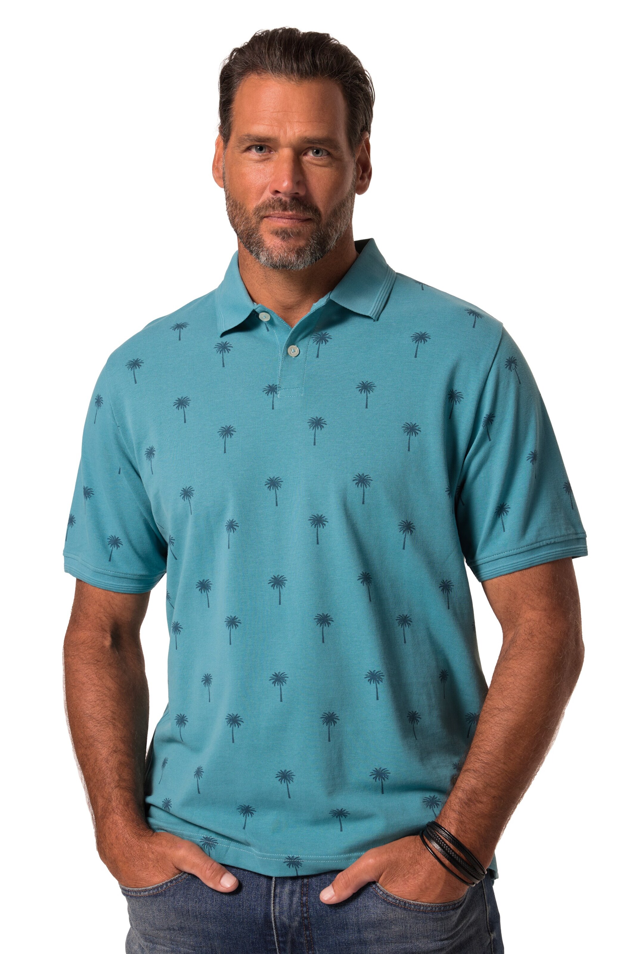 JP1880 Shirt in Green: front