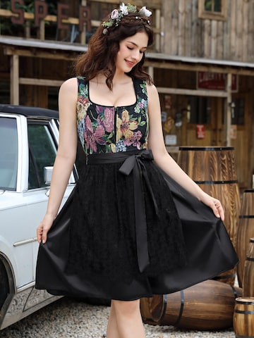 Yesfashion Dirndl‌‌‌ in Schwarz