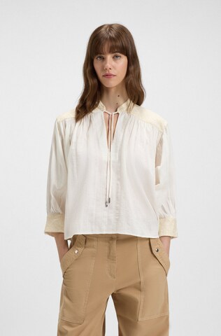 BOSS Blouse in White: front