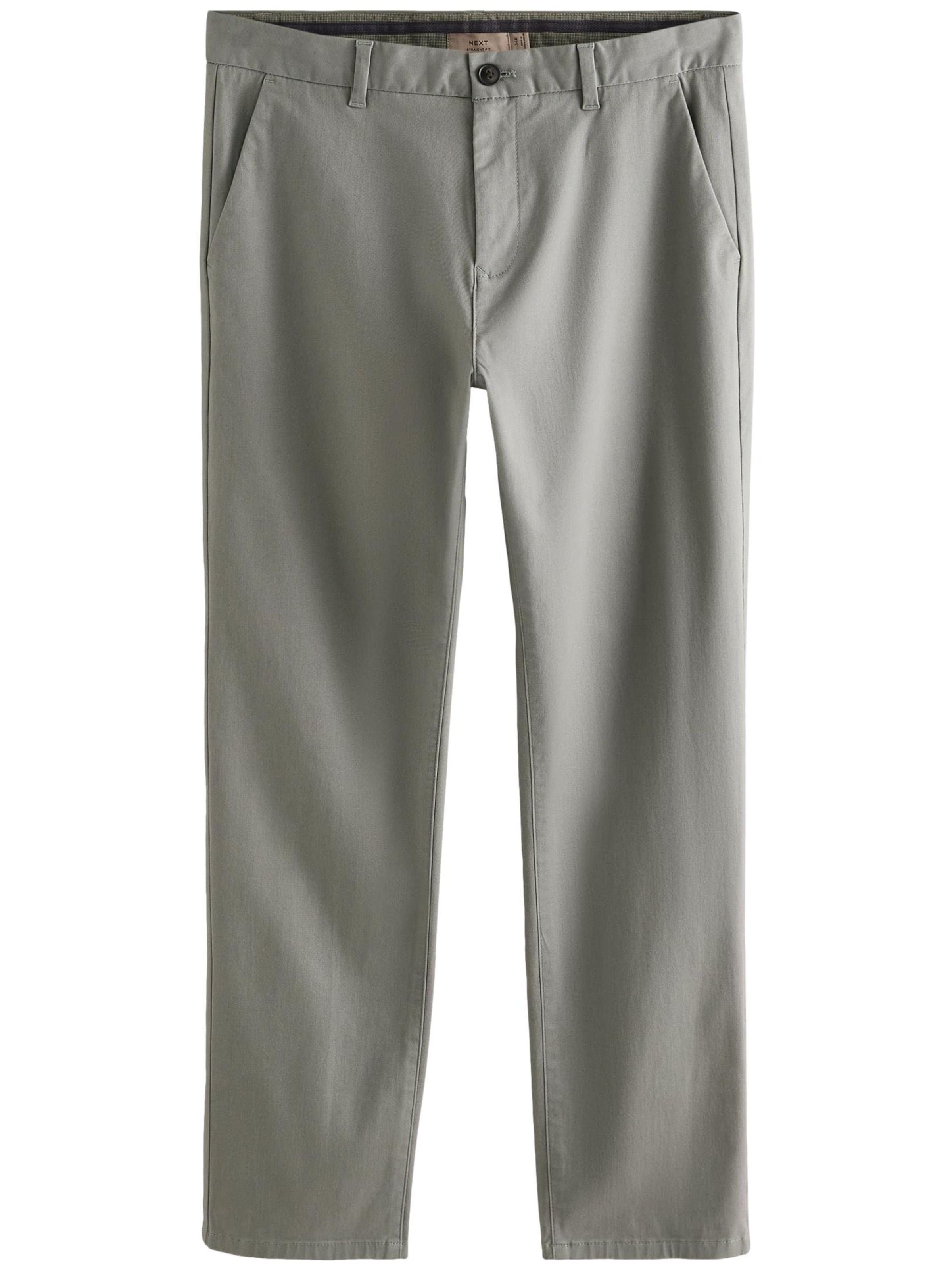 Next Regular Chino trousers in Grey: front