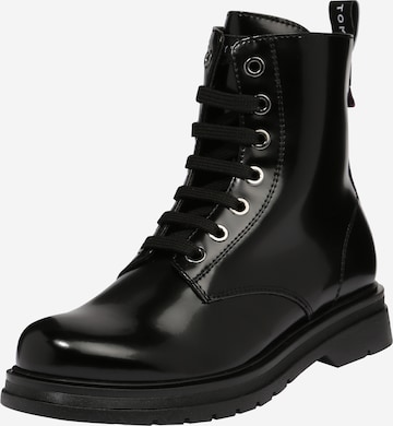 TOMMY HILFIGER Boots in Black: front