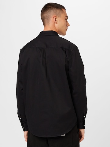 Carhartt WIP - Regular Fit Camisa clássica 'Madison' em preto