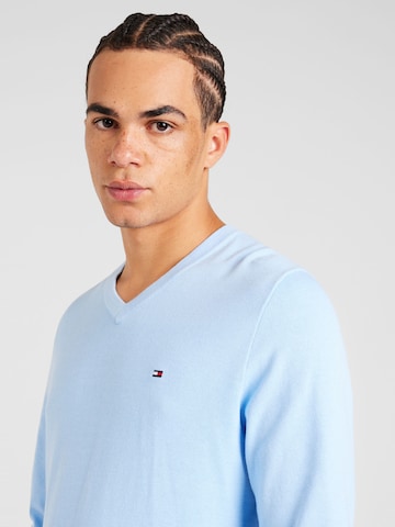 TOMMY HILFIGER Pullover in Blau