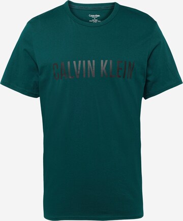 Calvin Klein Underwear Normální Tričko – zelená: přední strana