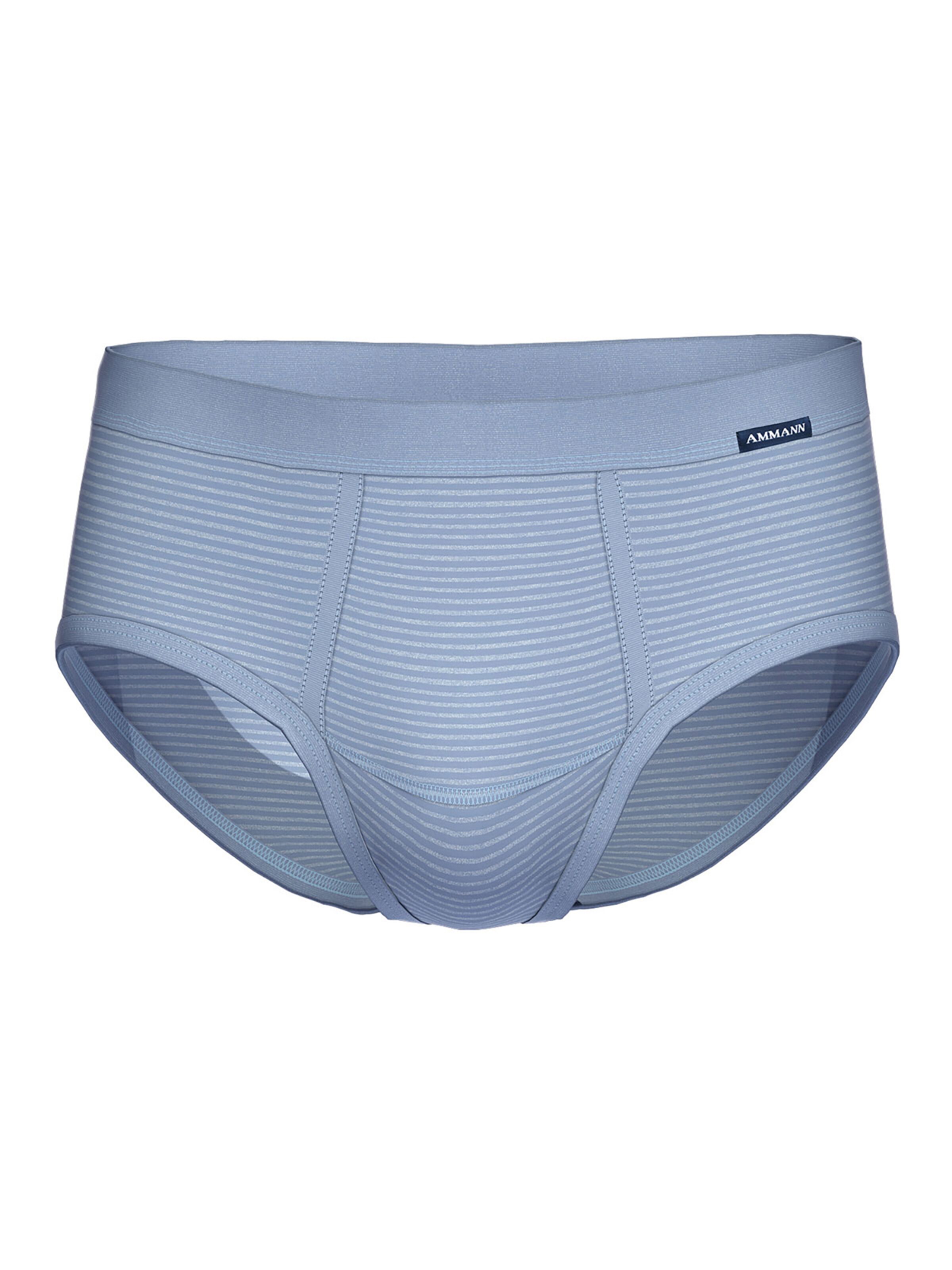 Ammann Panty 'Jeans Feinripp' in Blue