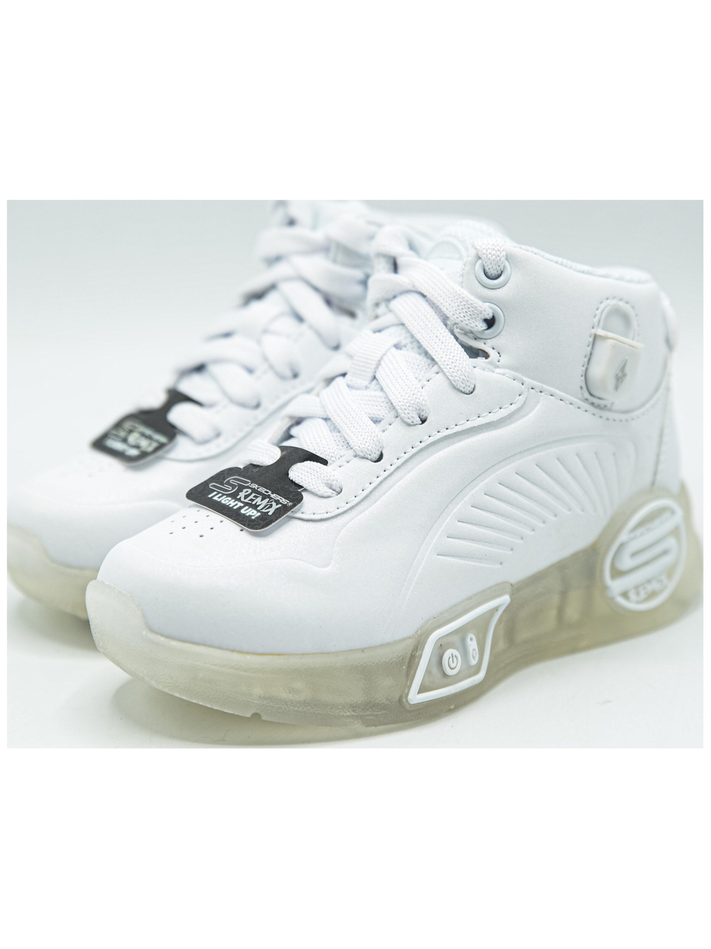 SKECHERS - Botas 'Skechers S-Lights Remix' en blanco