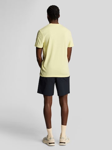 Lyle & Scott Regular Broek in Blauw