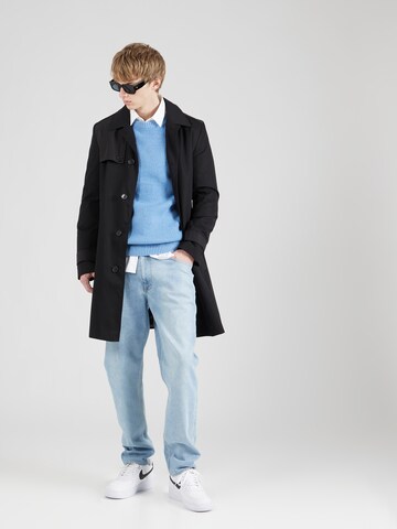 BLEND Trui in Blauw