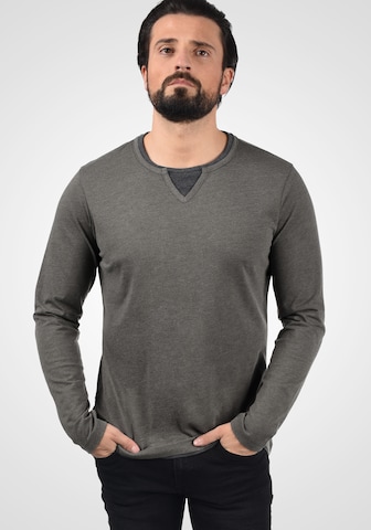 BLEND Shirt 'Leonas' in Grau: predná strana