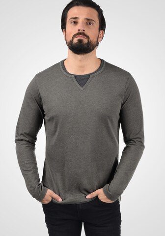 BLEND - Camiseta 'Leonas' en gris: frente
