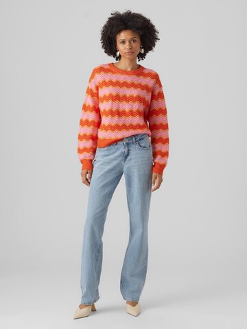 VERO MODA Pullover 'Telma' in Rot