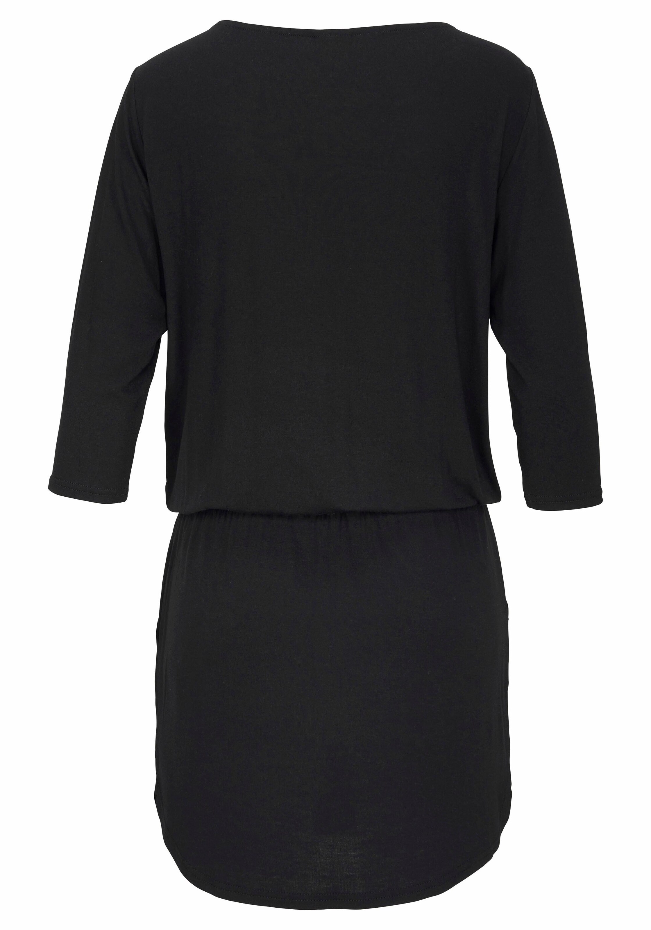 LASCANA Платье в Черный