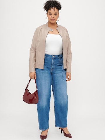 ONLY Carmakoma Between-season jacket 'CARROBBER' in Grey