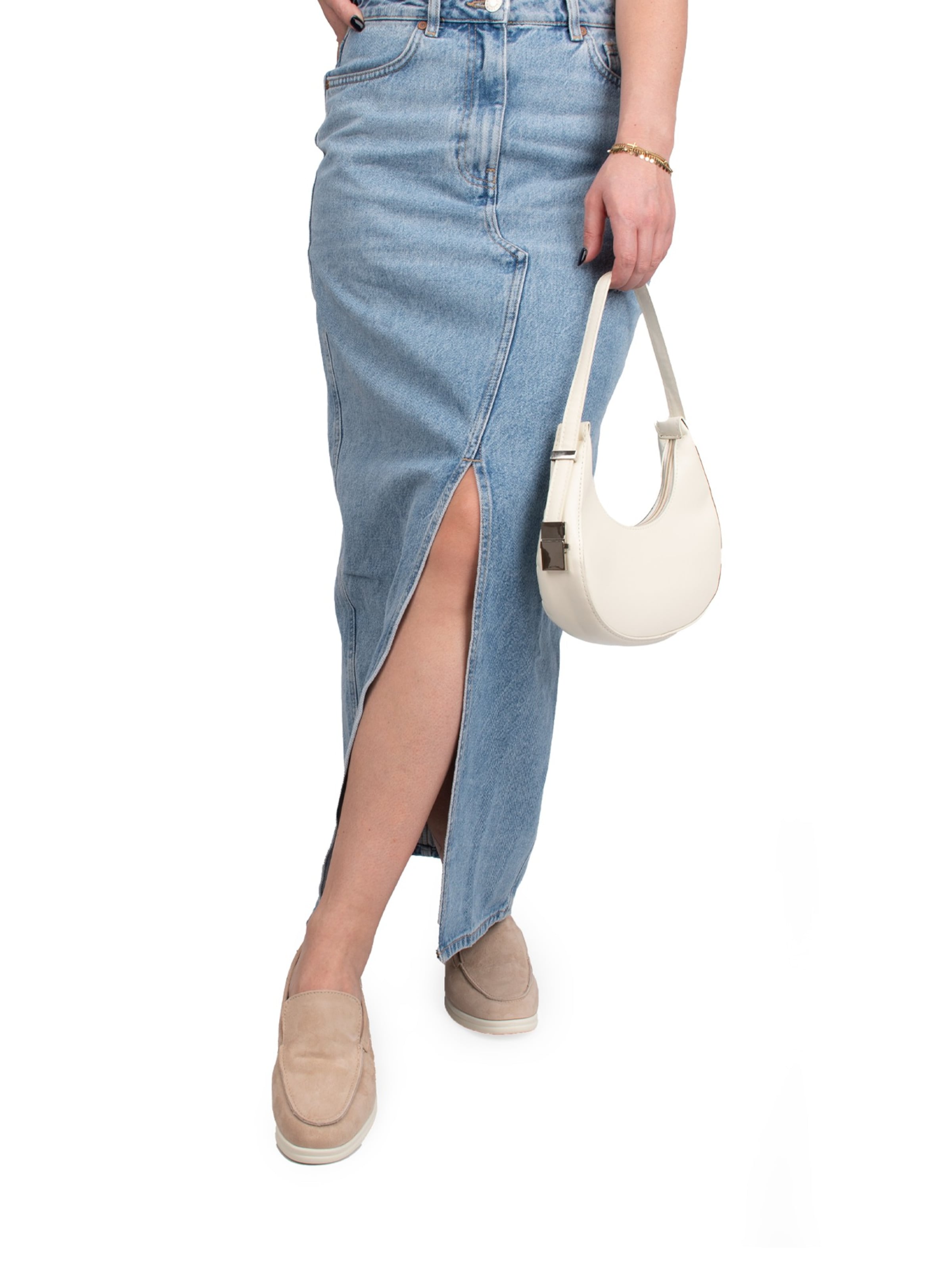 PS Poelman Mokassin 'Ank' in Beige