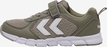 Hummel Athletic Shoes in Green: front