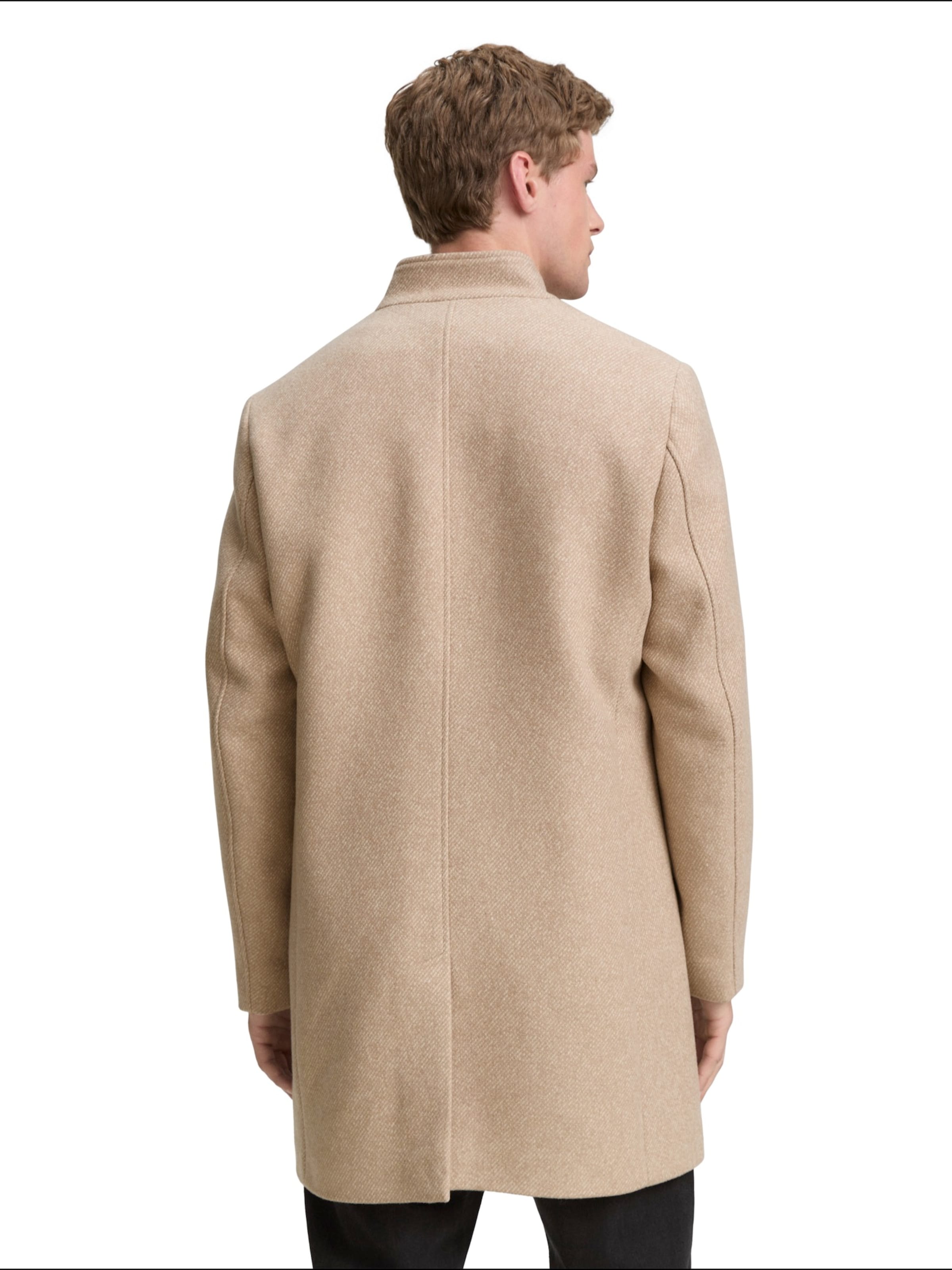 TOM TAILOR DENIM Between-Seasons Coat in Beige