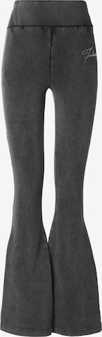 évasé Leggings Felicious en gris : devant