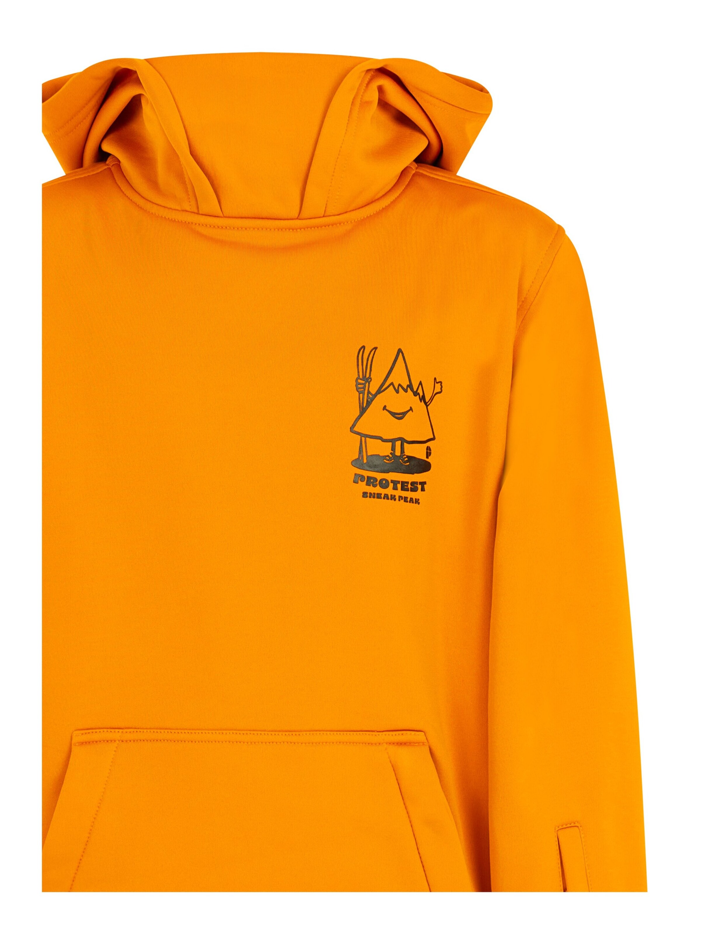 PROTEST Sports sweater 'PRTTincan JR' in Yellow