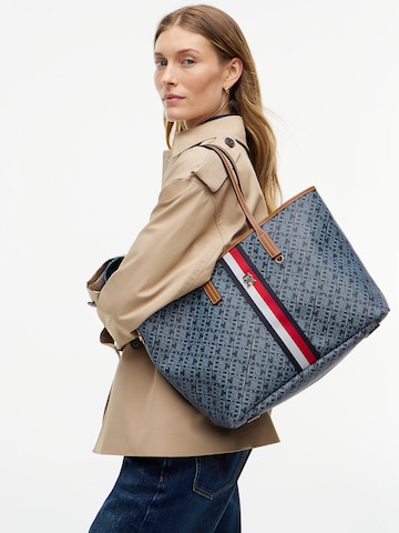 TOMMY HILFIGER Shopper in Blau: Vorderseite