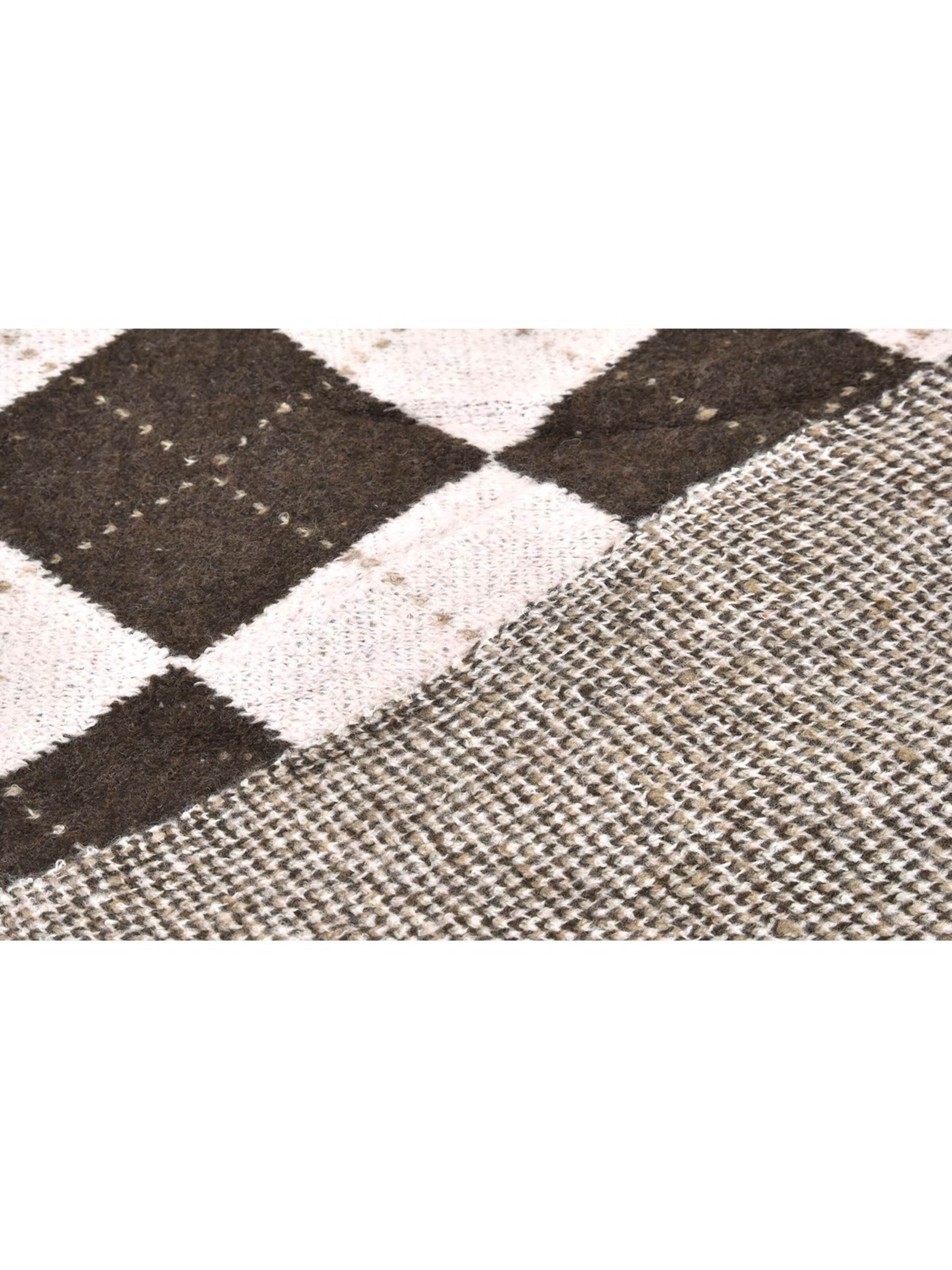styleBREAKER Tuch 'Strick Dreieckstuch mit Argyle Muster & Wendeseite'‌‌‌‌‌‌ in Pink