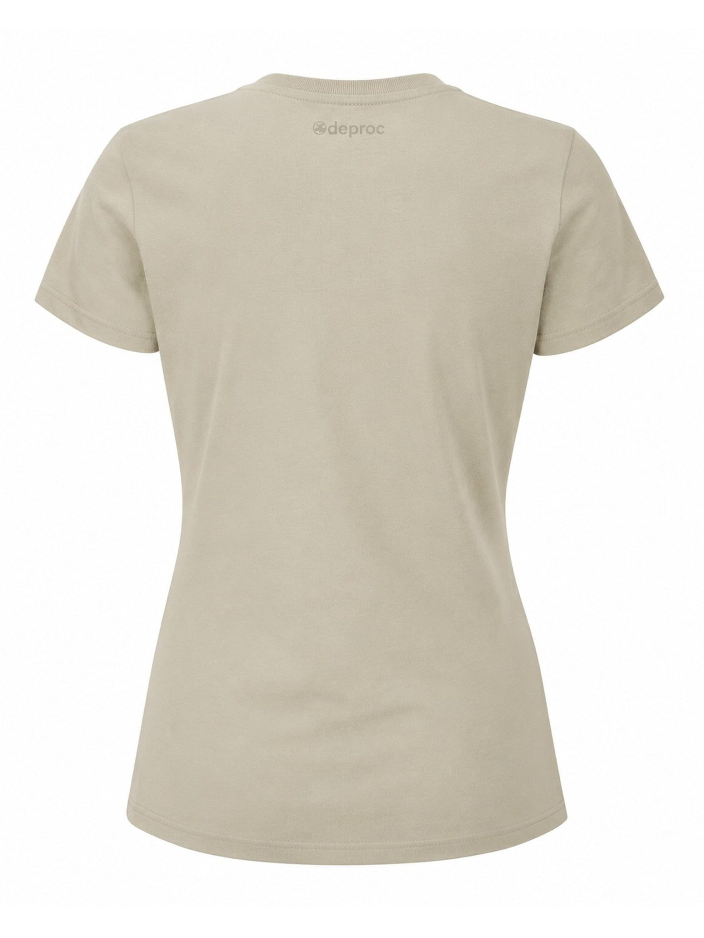 Maglietta 'DEPROC ACTIVE LAGUN Damen T-Shirt' di deproc in beige