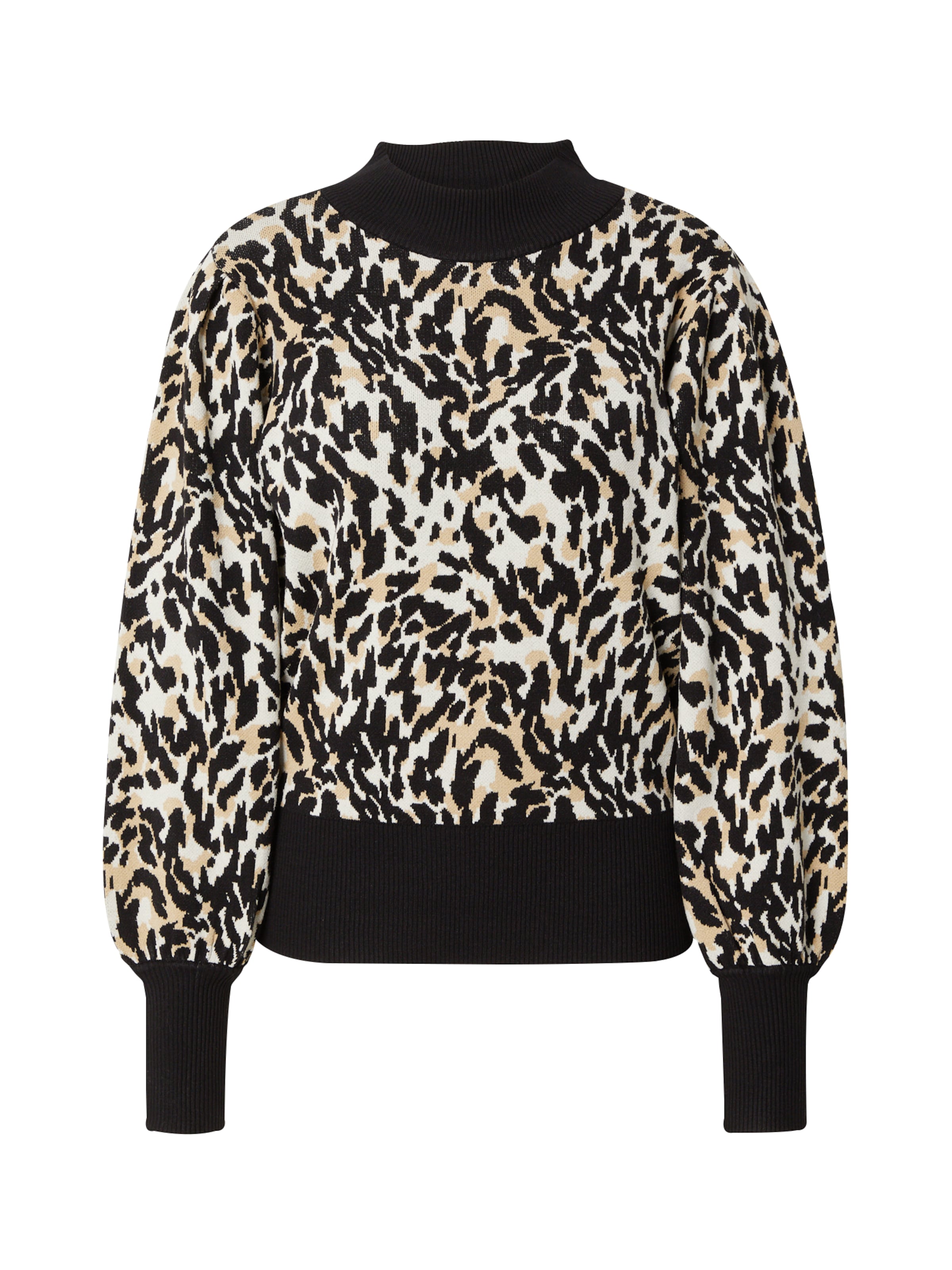 YAS Sweater 'YASFonny' in Black: front