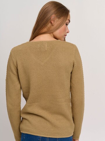 Oxmo Pullover 'Hanna' in Braun