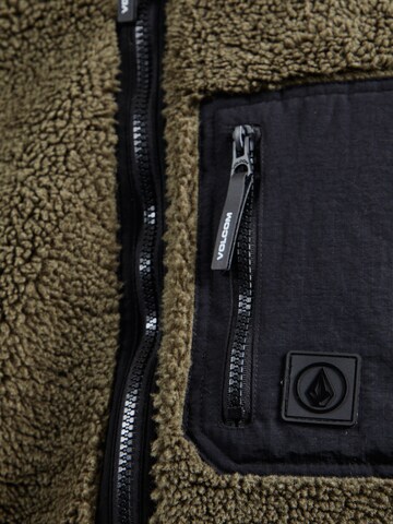 Volcom Bodywarmer 'MUZZER FUZZAR' in Groen