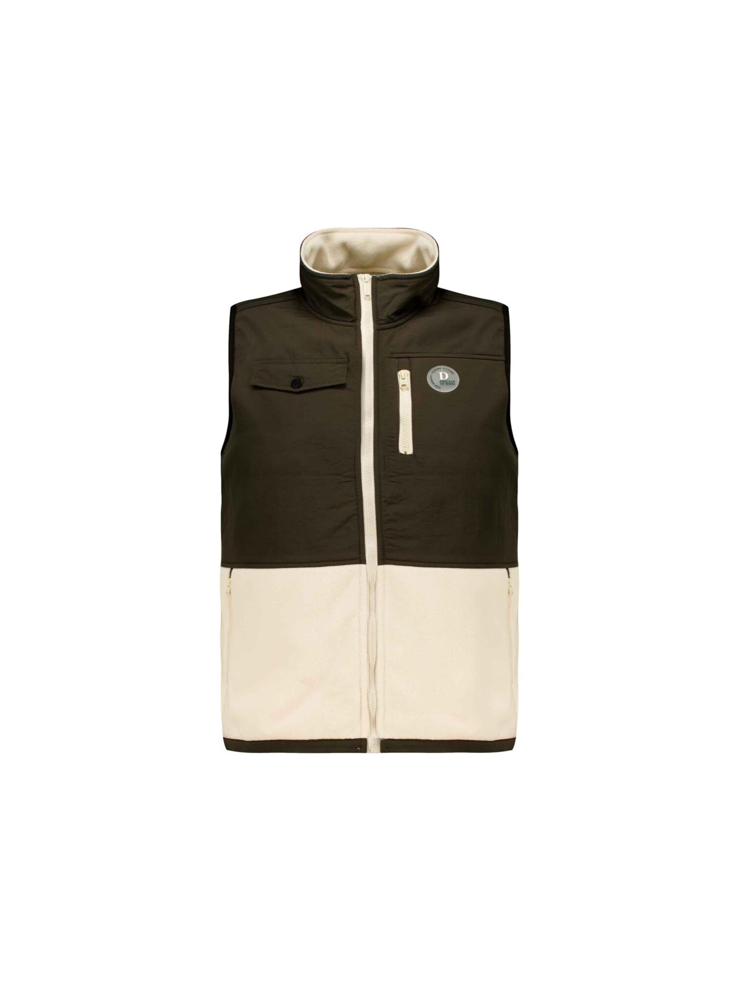 Deeluxe Bodywarmer 'Crumb' in Bruin: voorkant