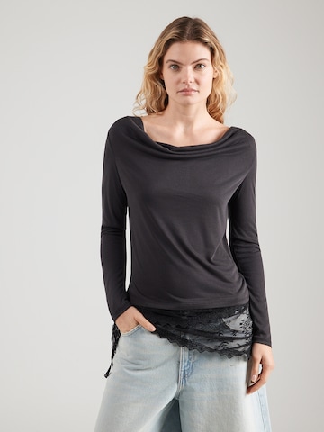 Aware Koszulka 'VMVALERIE' w kolorze czarny: przód