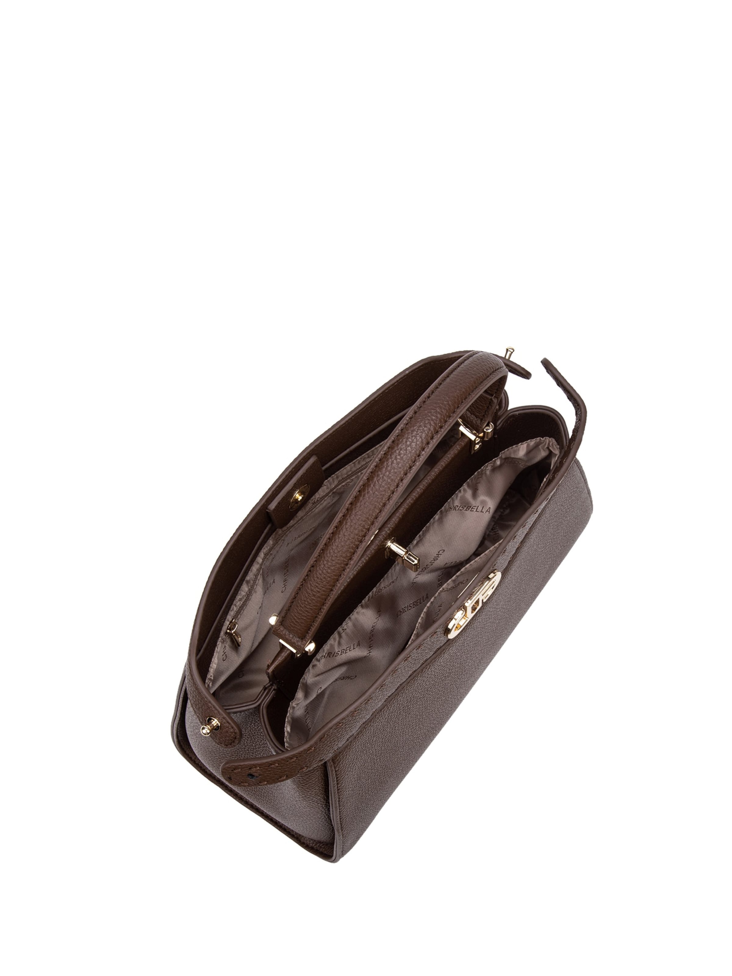 Chrisbella Handbag in Brown